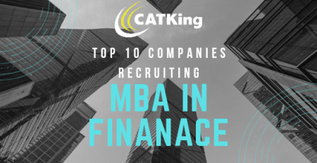 CATKing MBA in Finance colleges