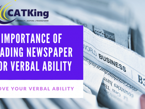 catking cover page imprtance of reading newspaper for verbal ability