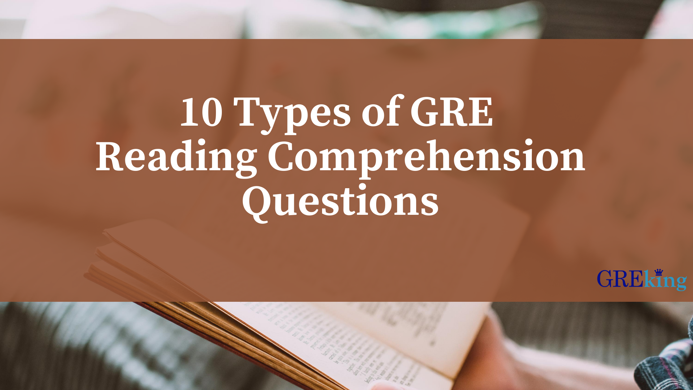 10 types of GRE RC questions