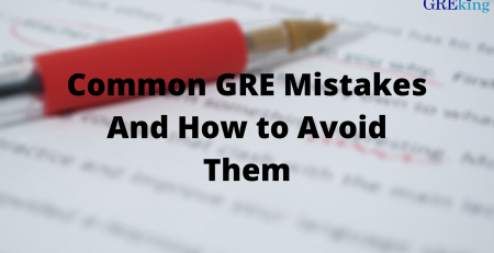 Common GRE mistakes