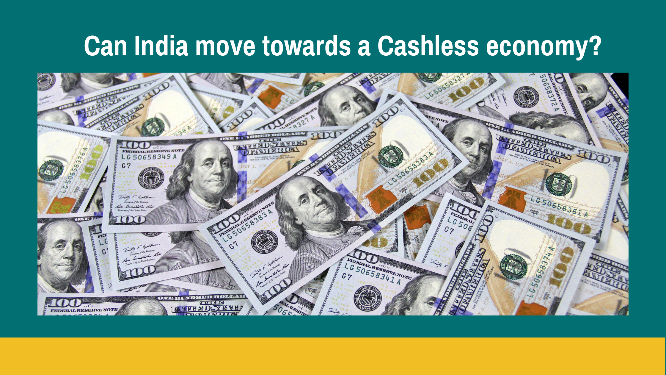 Can India move towards a Cashless economy?