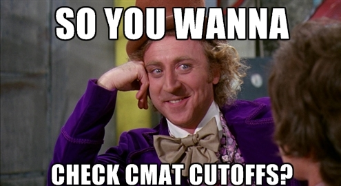 CMAT score vs percentile